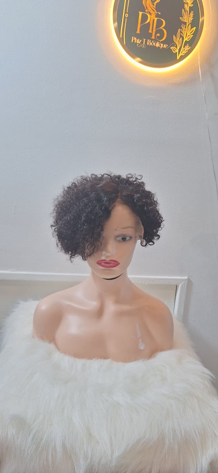Inch Short Curly Wig