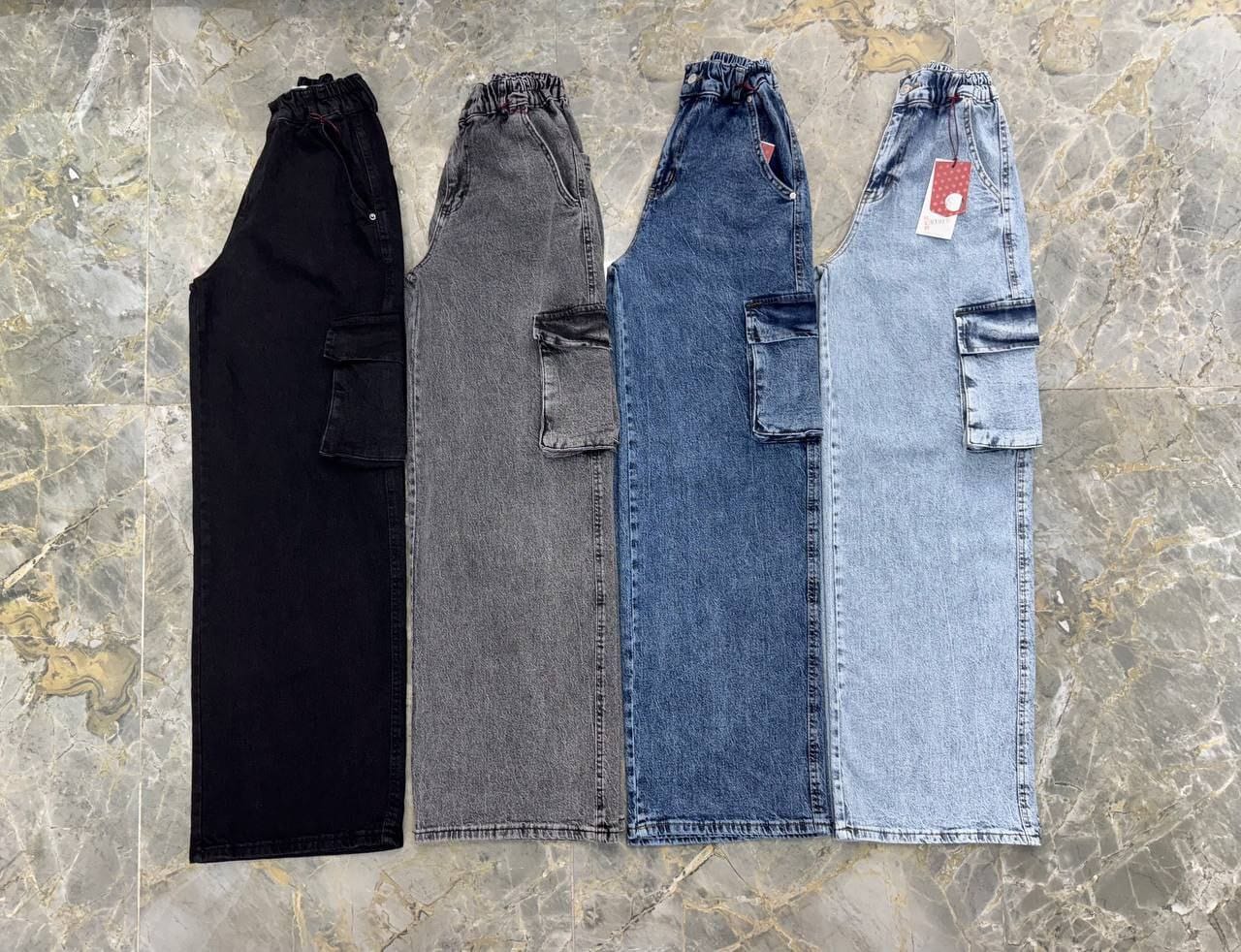 The Urban Cargo Denim Pants