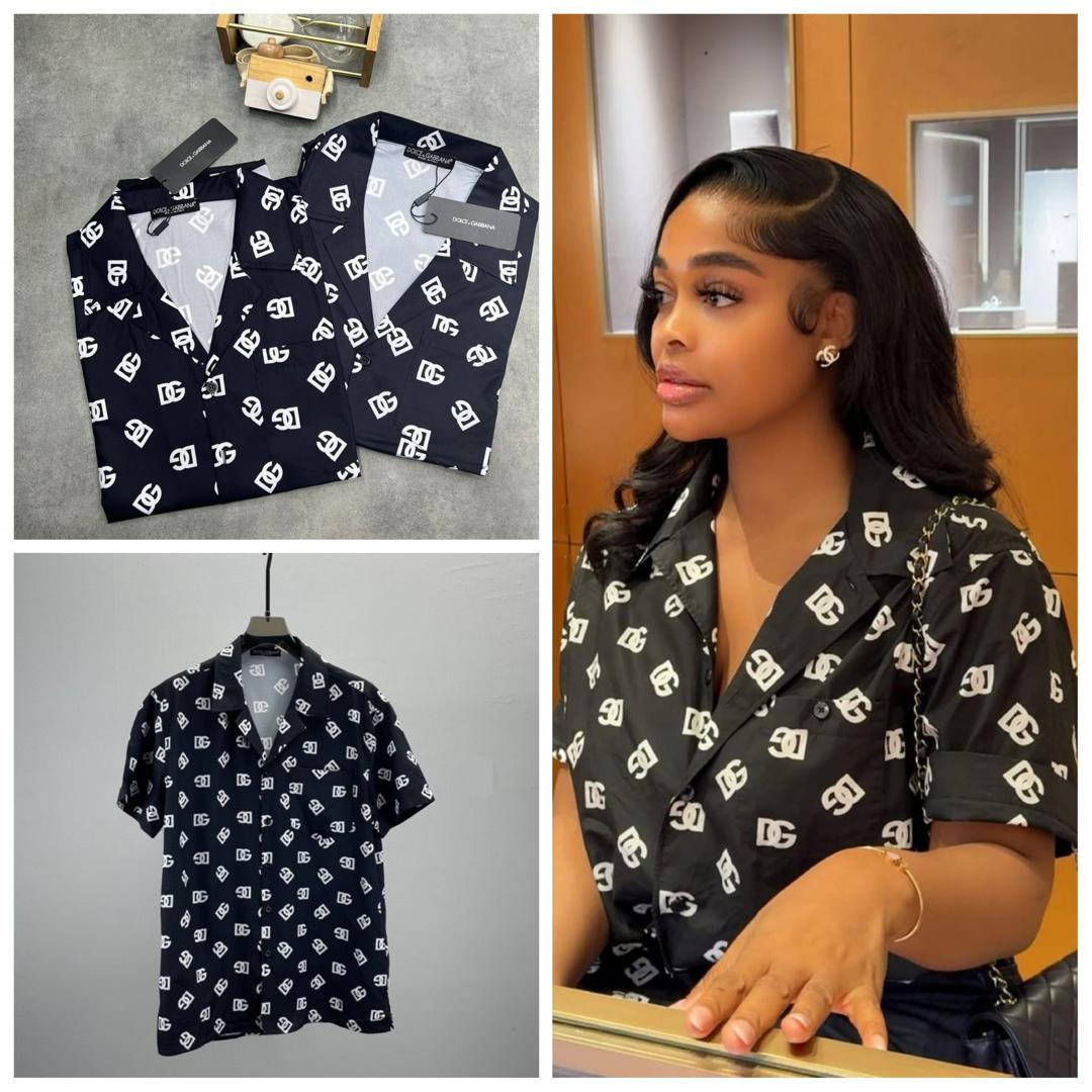 Luxury Dolce &amp; Gabbana Logo Print Shirt